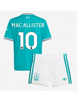 Liverpool Alexis Mac Allister #10 Replika Tredje Kläder Barn 2025-26 Kortärmad (+ byxor)